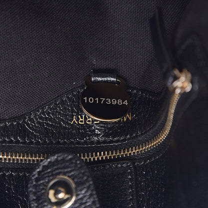 Mulberry Shiny Goatskin Small Bayswater Double Zip Tote Black 9 of 14