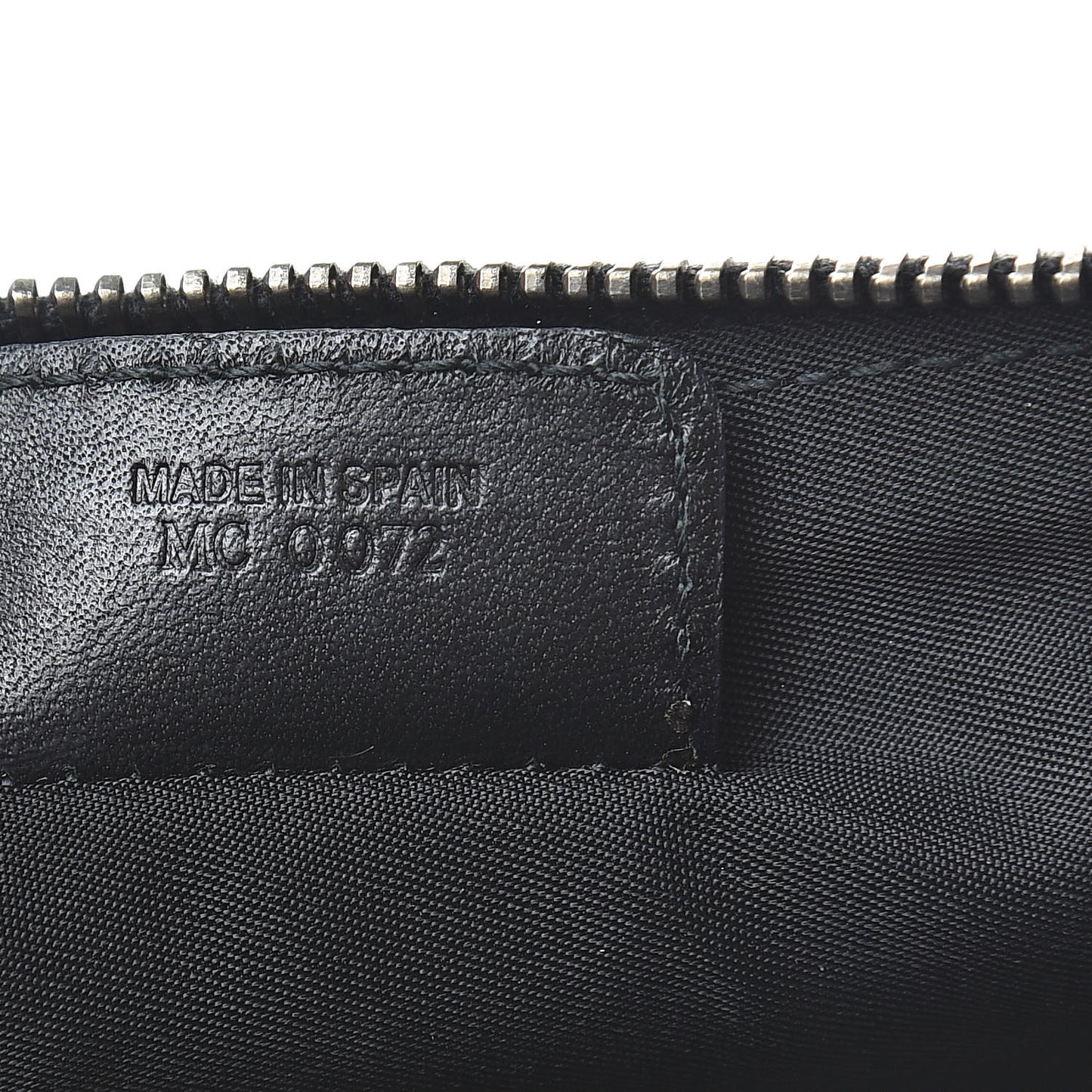 Monogram Mini Saddle Pochette Black