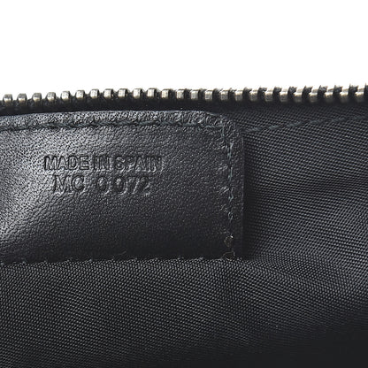 Christian Dior Monogram Mini Saddle Pochette Black 7 of 12
