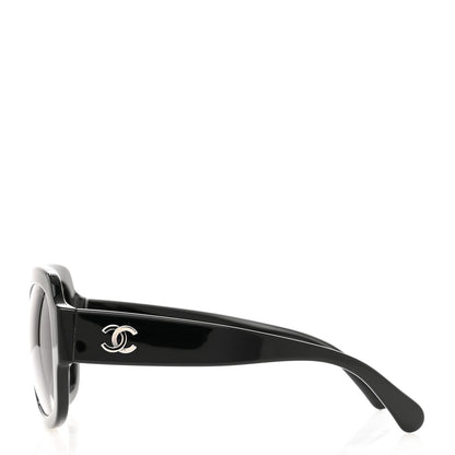 Chanel Acetate CC Sunglasses 5373 Black 3 of 7