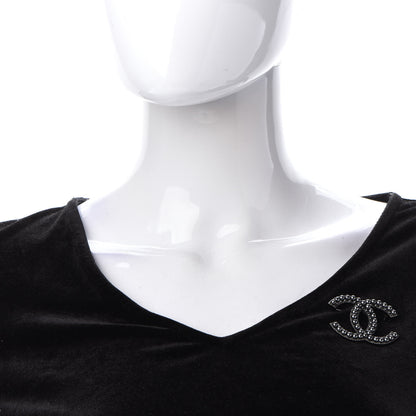 Chanel Ruthenium Pearl CC Brooch Dark Grey 2 of 5