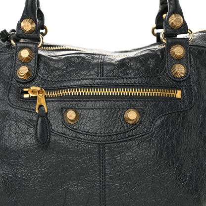 Balenciaga Agneau Giant 12 Gold Hardware Work Anthracite 9 of 11