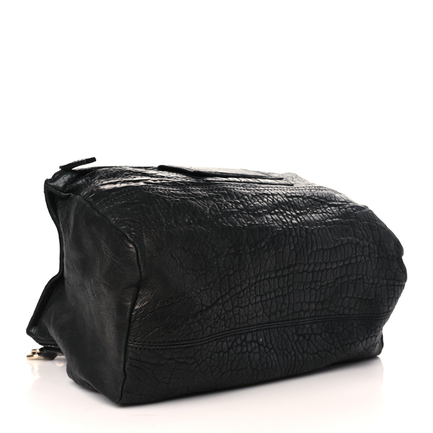 Givenchy Pebbled Sheepskin Calfskin Crocodile Embossed Large Pandora Black 5 of 10