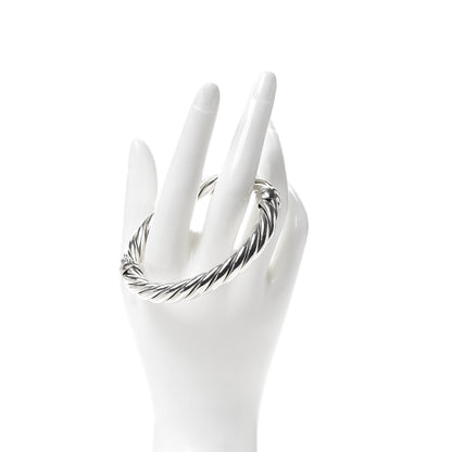 David Yurman Sterling Silver 8mm Stax Cable Bracelet 2 of 4