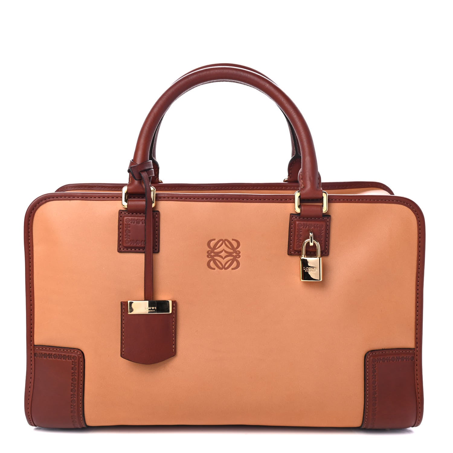 Loewe Calfskin Amazona Tote 36 Brown 1 of 4