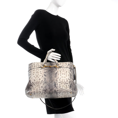 Gucci Karung Printed Large Bright Bit Animalier Top Handle Tote 3 of 23
