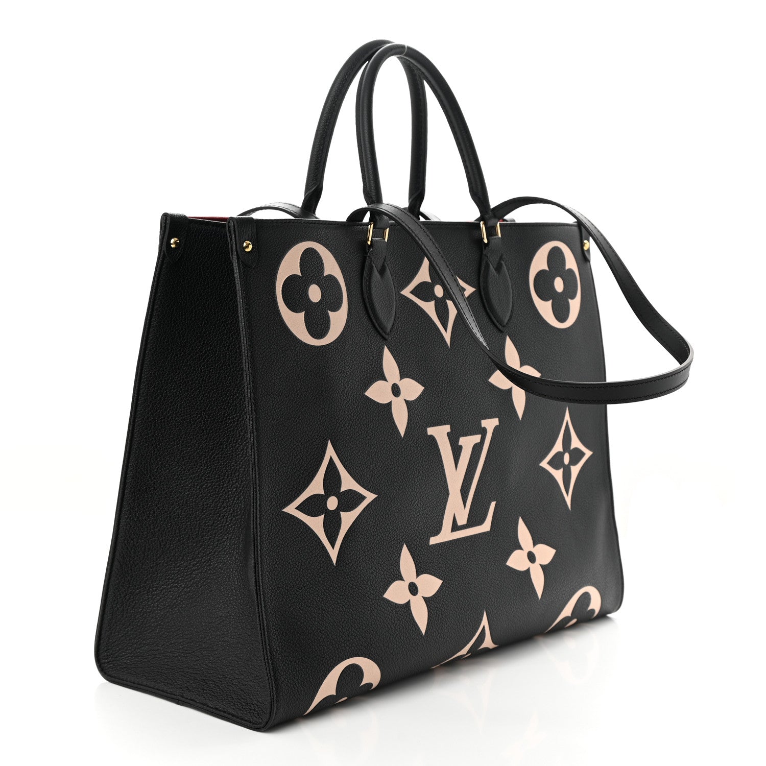 Louis Vuitton Empreinte Monogram Giant Onthego GM Black Beige 3 of 9