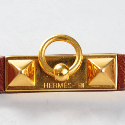 Hermes Barenia Micro Rivale Bracelet XS Fauve 6 of 7