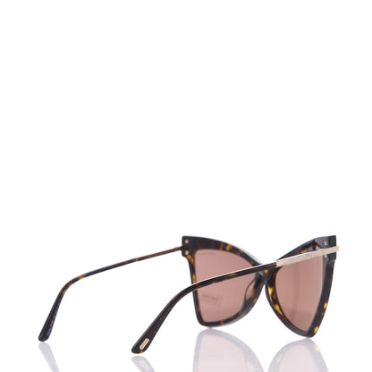 Tom Ford Acetate Tallulah TF767 Sunglasses Dark Havana 4 of 7