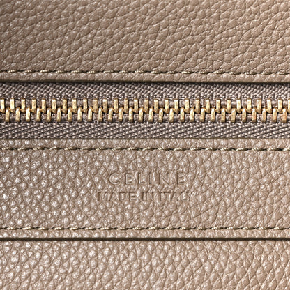 Celine Soft Grained Calfskin Small Belt Cabas Phantom Taupe 6 of 9