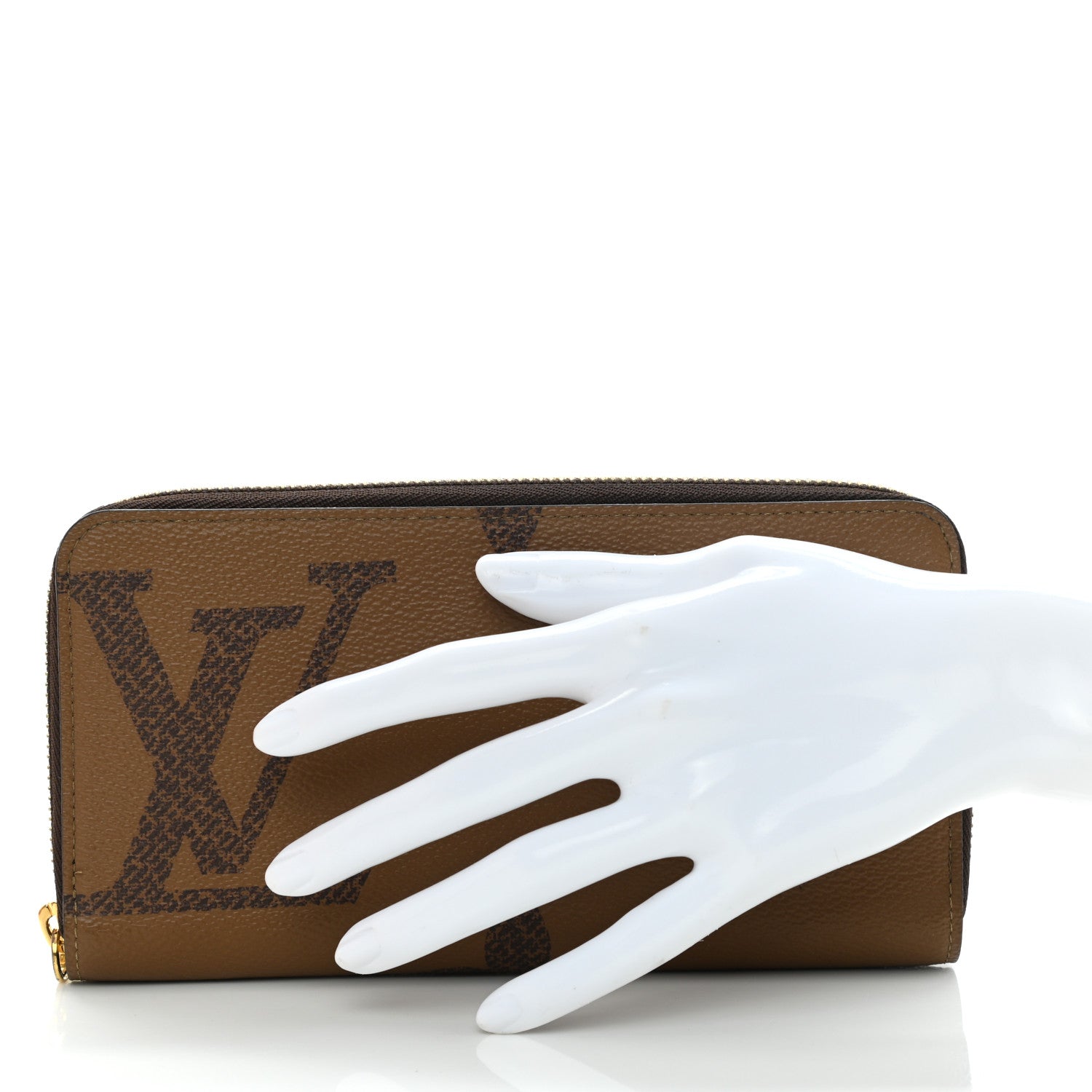 Louis Vuitton Reverse Monogram Giant Zippy Wallet 2 of 8