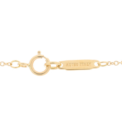 Tiffany 18K Yellow Gold Small Atlas Round Medallion Pendant Necklace 3 of 4