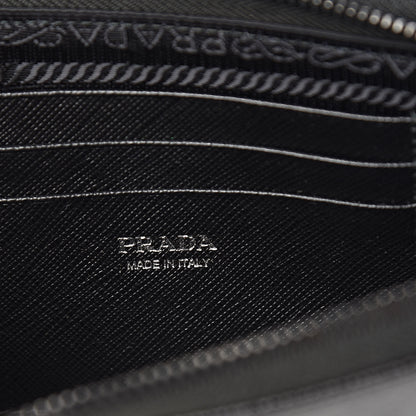 Prada Saffiano Shine Mini Crossbody Bag Black 7 of 10