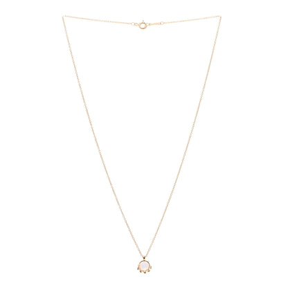 Tiffany 18K Yellow Gold Cultured Pearl Paloma Picasso Olive Leaf Pendant Necklace 3 of 6