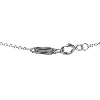 Tiffany Platinum Diamond Heart Pendant Necklace 6 of 6