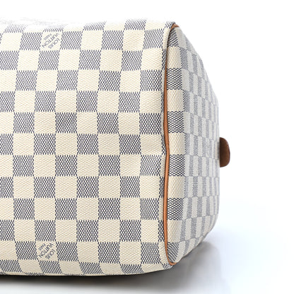 Louis Vuitton Damier Azur Speedy 35 9 of 9