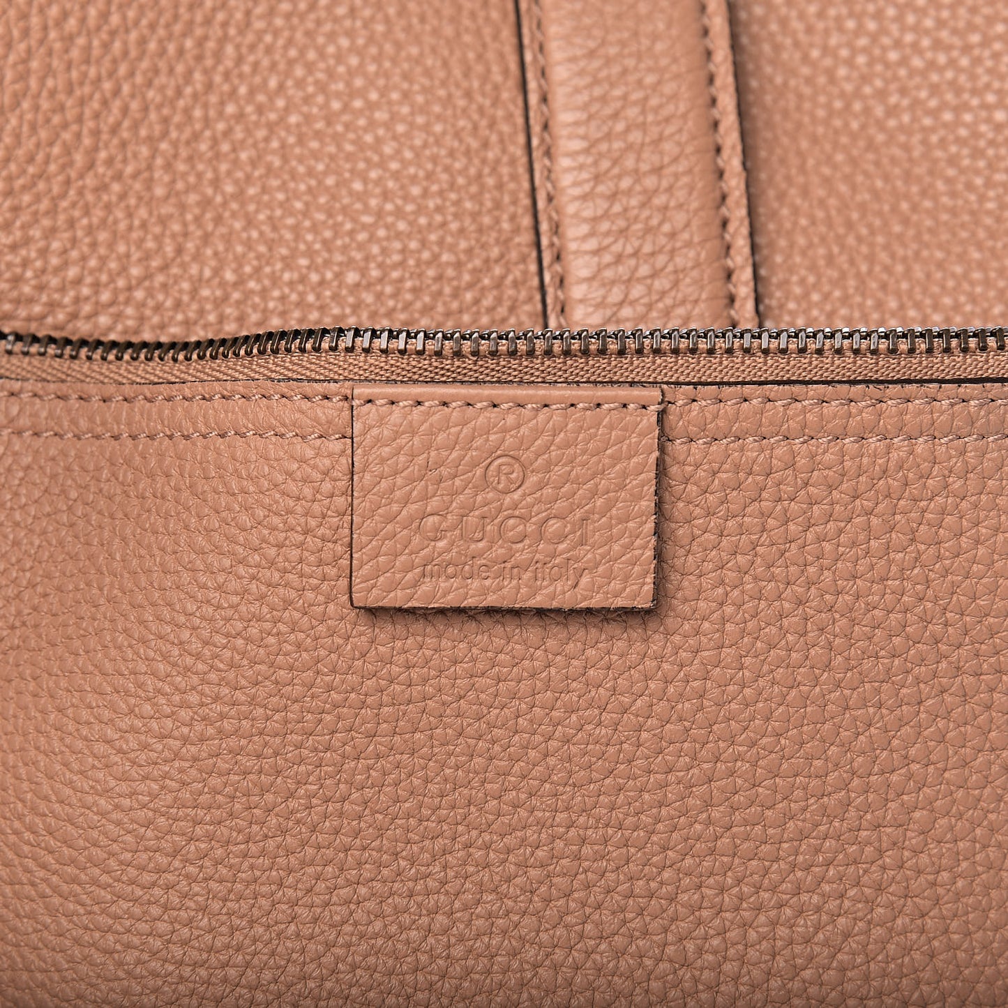 Soft Grained Calfskin Small Jackie Bucket Bag Camelia