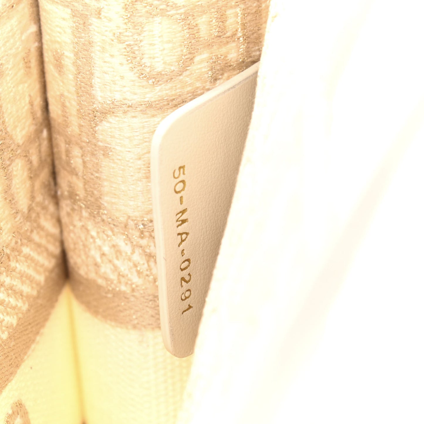 Oblique Mini Book Tote Gold Multicolor