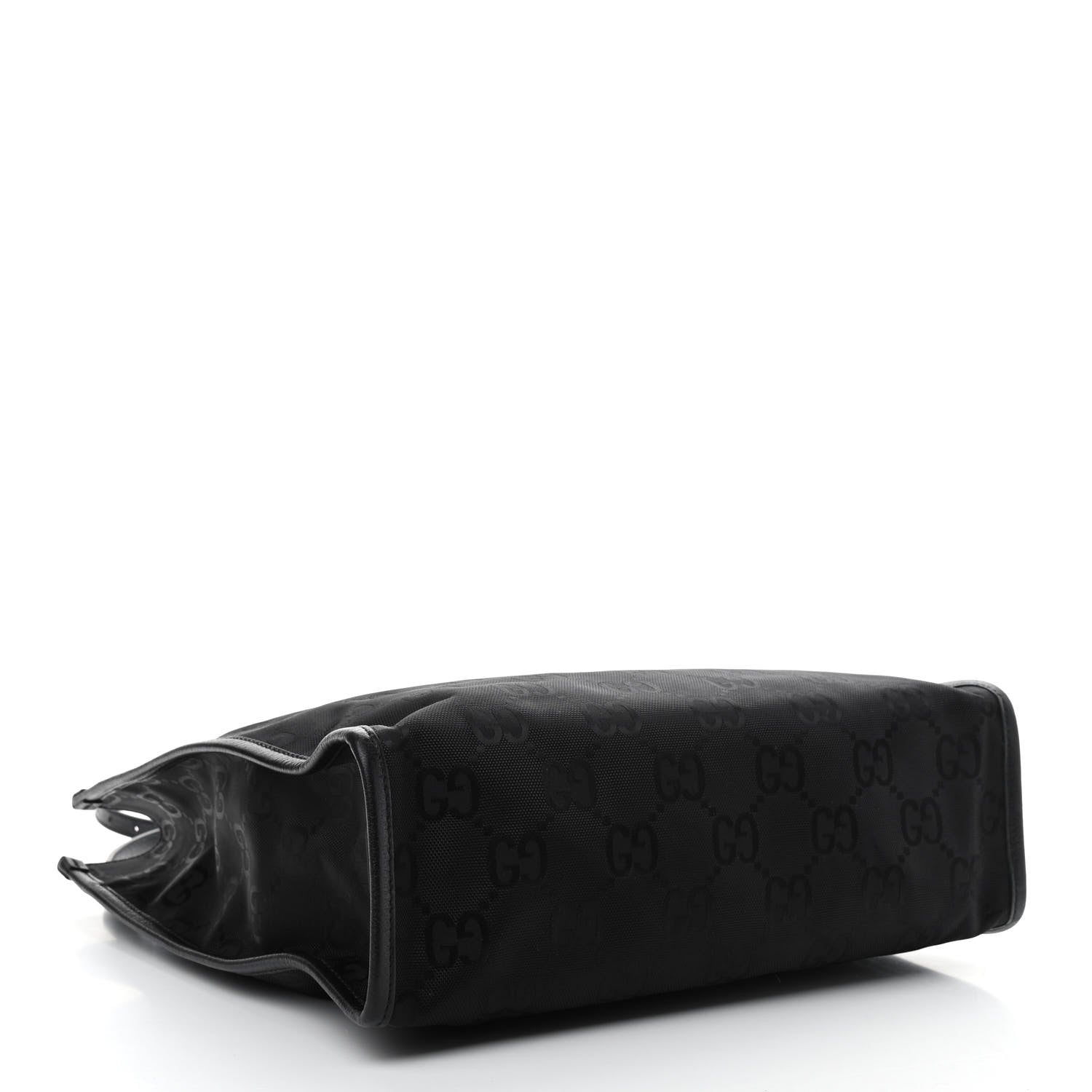 Gucci Econyl Nylon Monogram Off The Grid Long Tote Bag Black 4 of 10