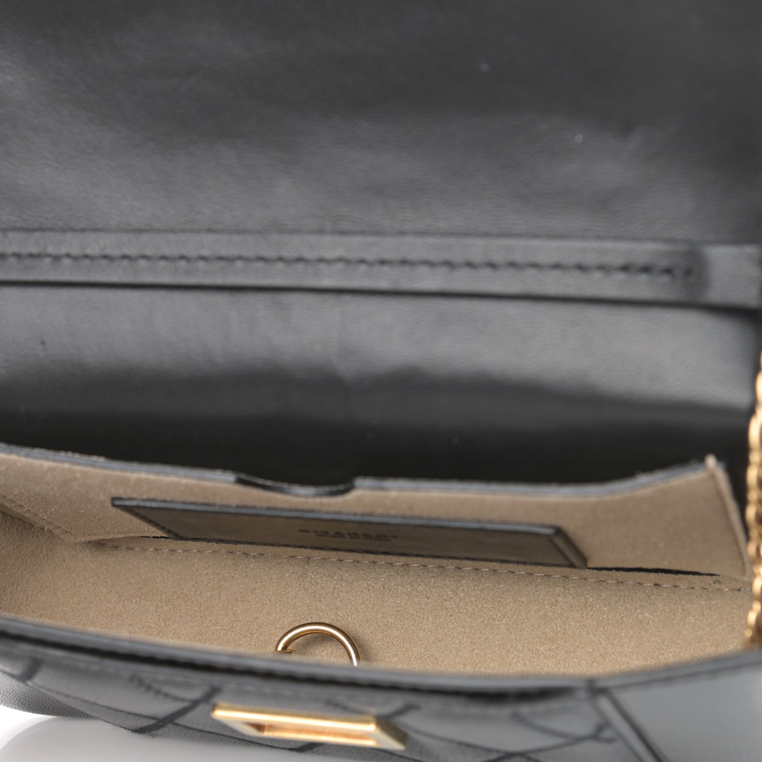 Givenchy Goatskin Quilted GV3 Mini Pocket Convertible Bag Black 5 of 8