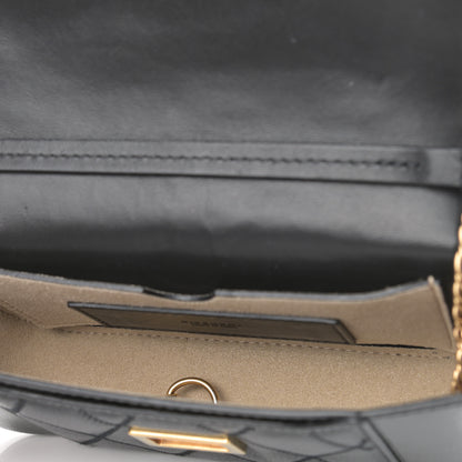 Givenchy Goatskin Quilted GV3 Mini Pocket Convertible Bag Black 5 of 8