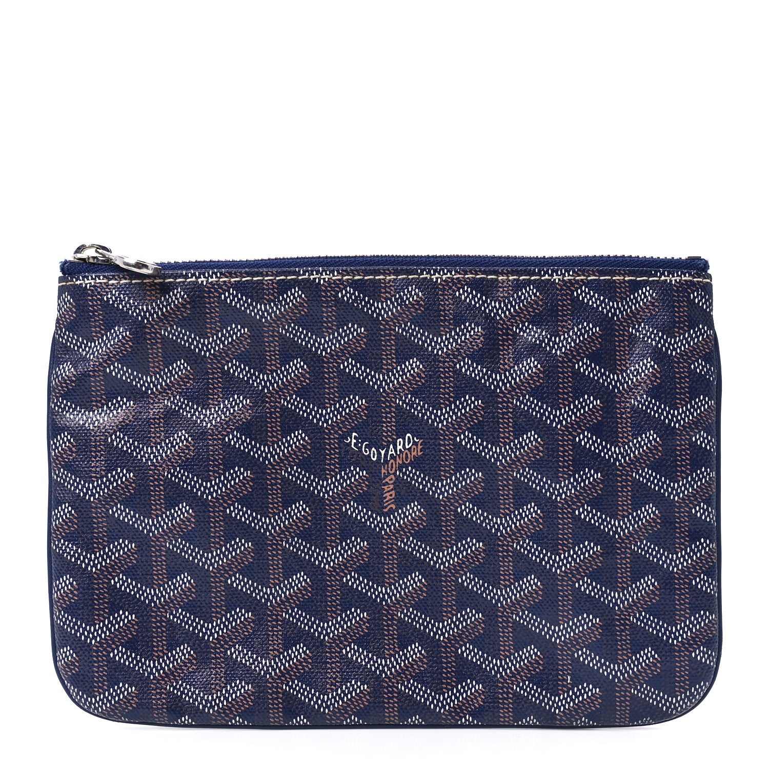 Goyard Goyardine Senat Pochette PM Navy 1 of 11