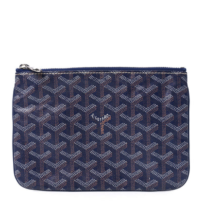 Goyard Goyardine Senat Pochette PM Navy 1 of 11