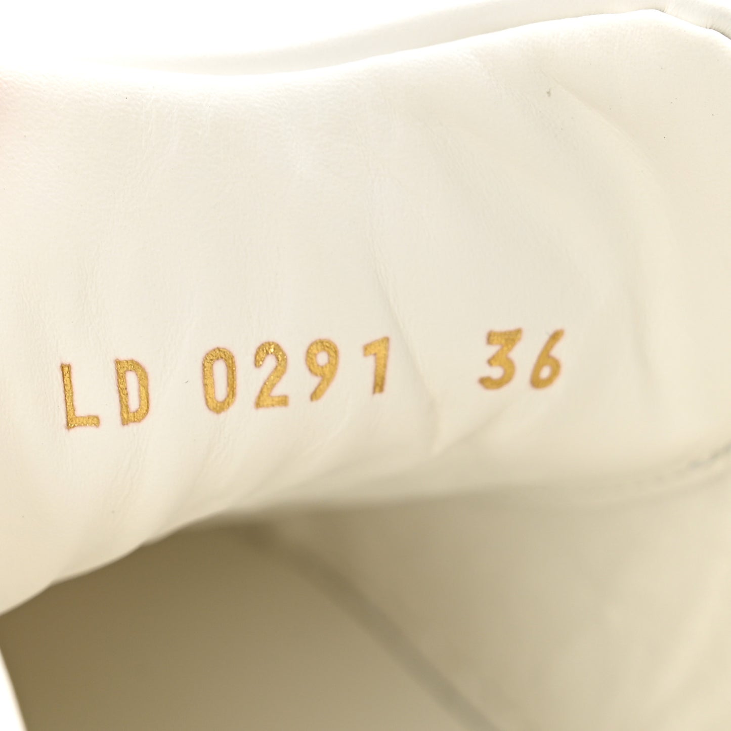 Lambskin Embossed Monogram Time Out Sneakers 36 White