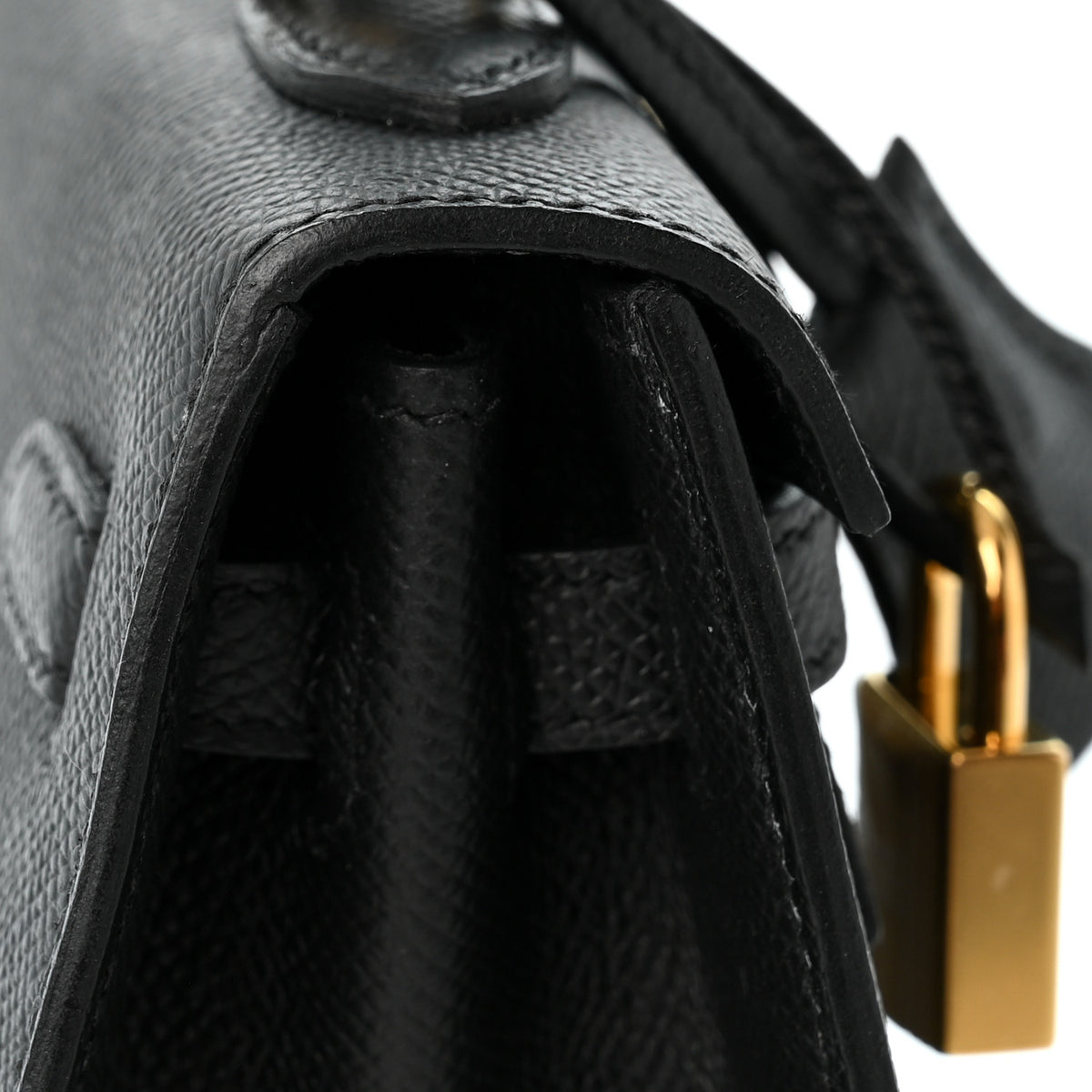 Hermes Epsom Kelly Sellier 25 Black 14 of 15