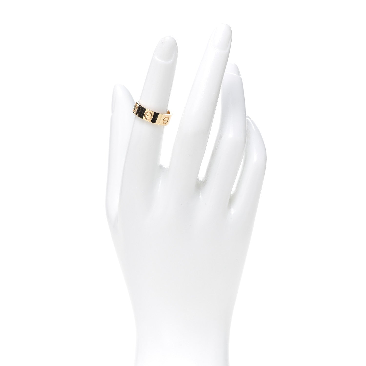 Cartier 18K Yellow Gold 5.5mm LOVE Ring 50 5.25 2 of 6