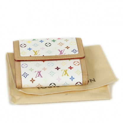 Louis Vuitton Monogram Multicolor Porte-Monnaie Billets Wallet White 13 of 13