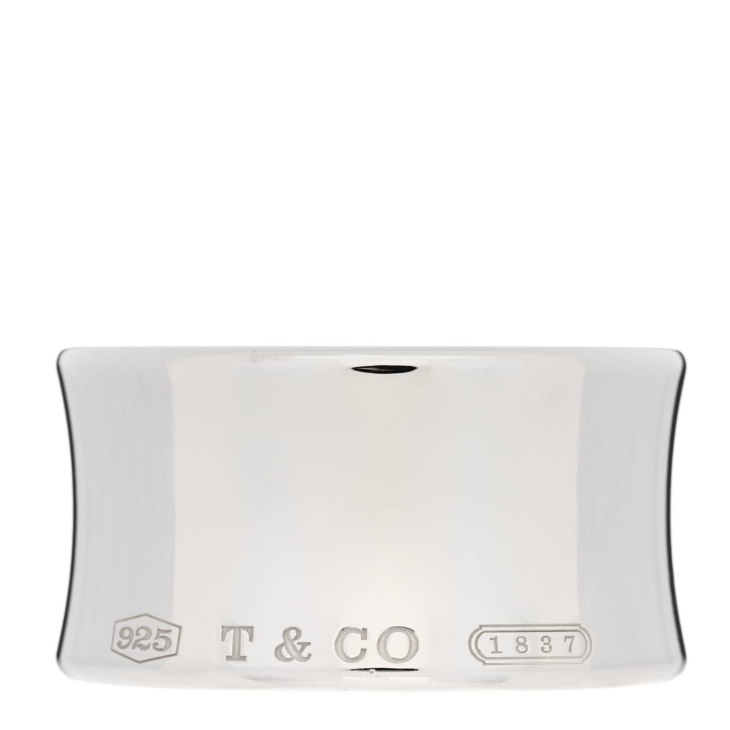 Sterling Silver Wide 1837 Cuff Bracelet