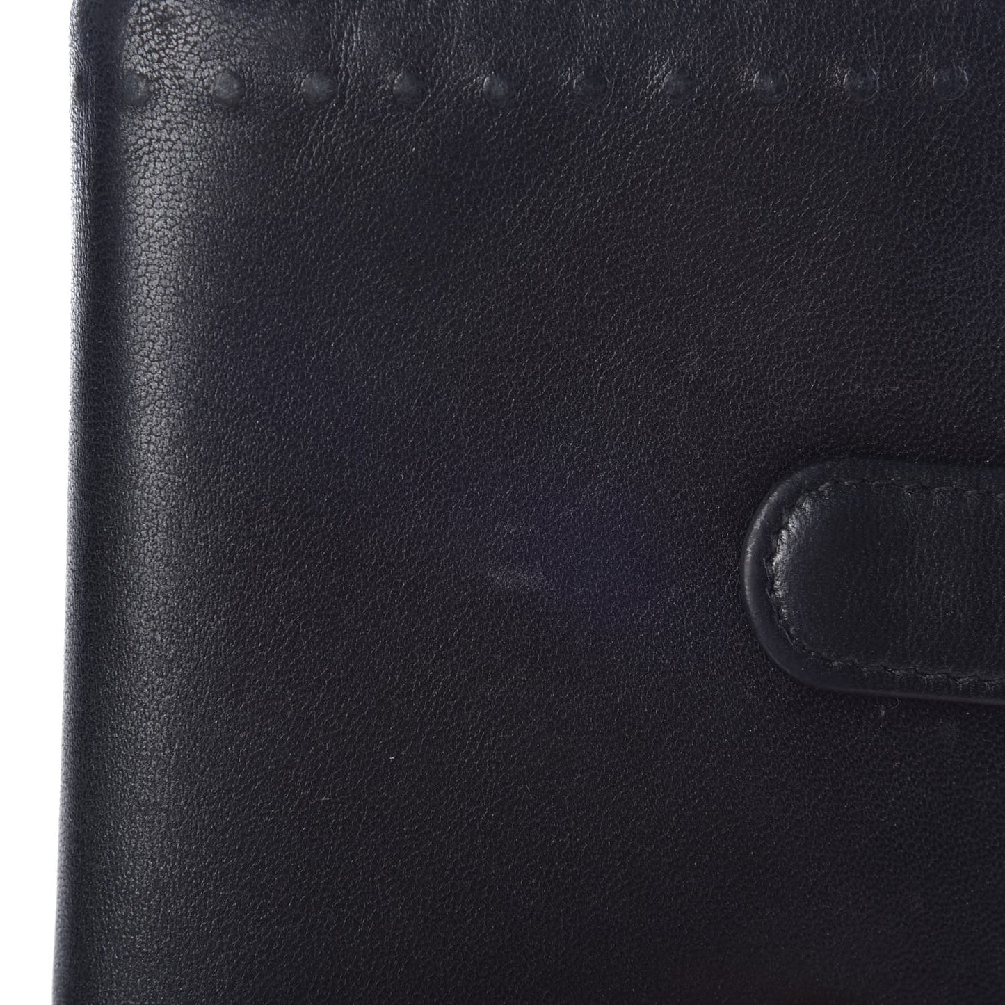Lambskin CC Double Sided Wallet Black