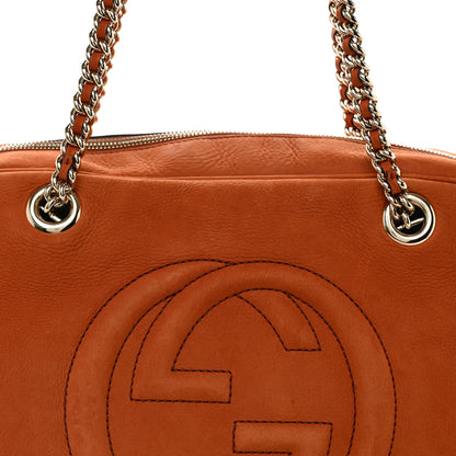 Gucci Vitello Range Medium Soho Bowler Old Whisky 8 of 10