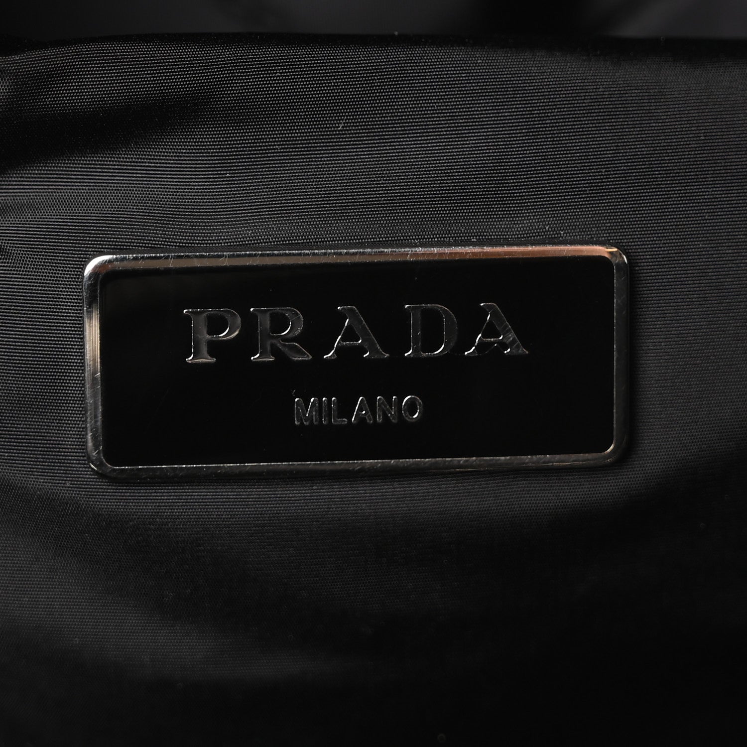 Prada Tessuto Nylon Bomber Dome Satchel Black 12 of 19