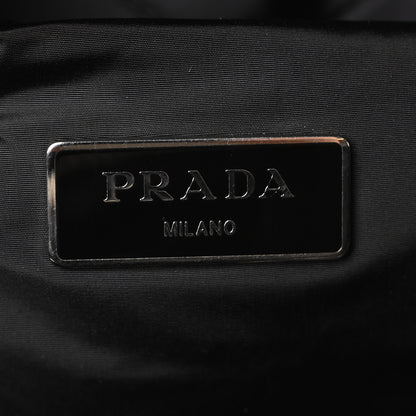 Prada Tessuto Nylon Bomber Dome Satchel Black 12 of 19