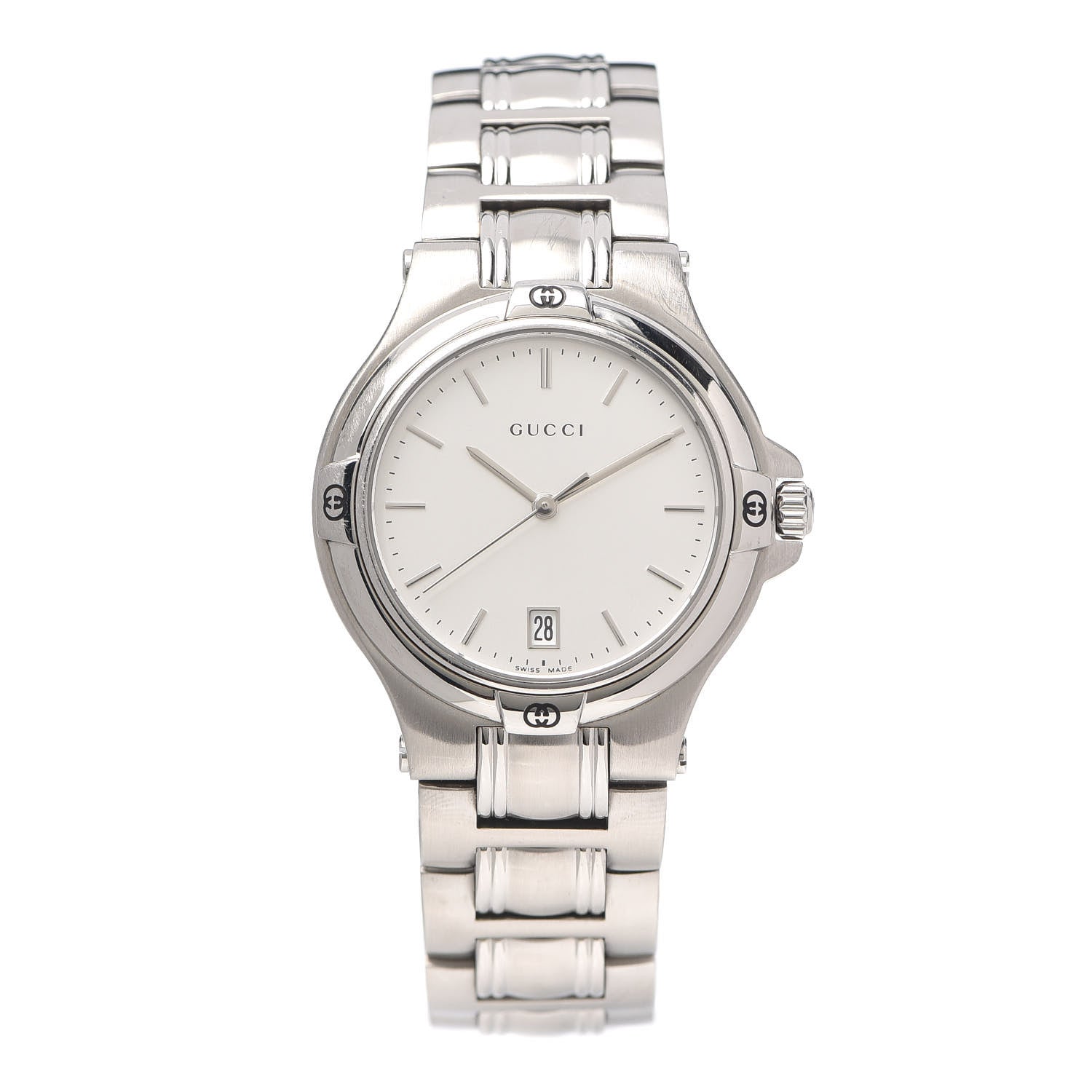 Gucci Stainless Steel 35mm 9040M Quartz Watch 1 of 6
