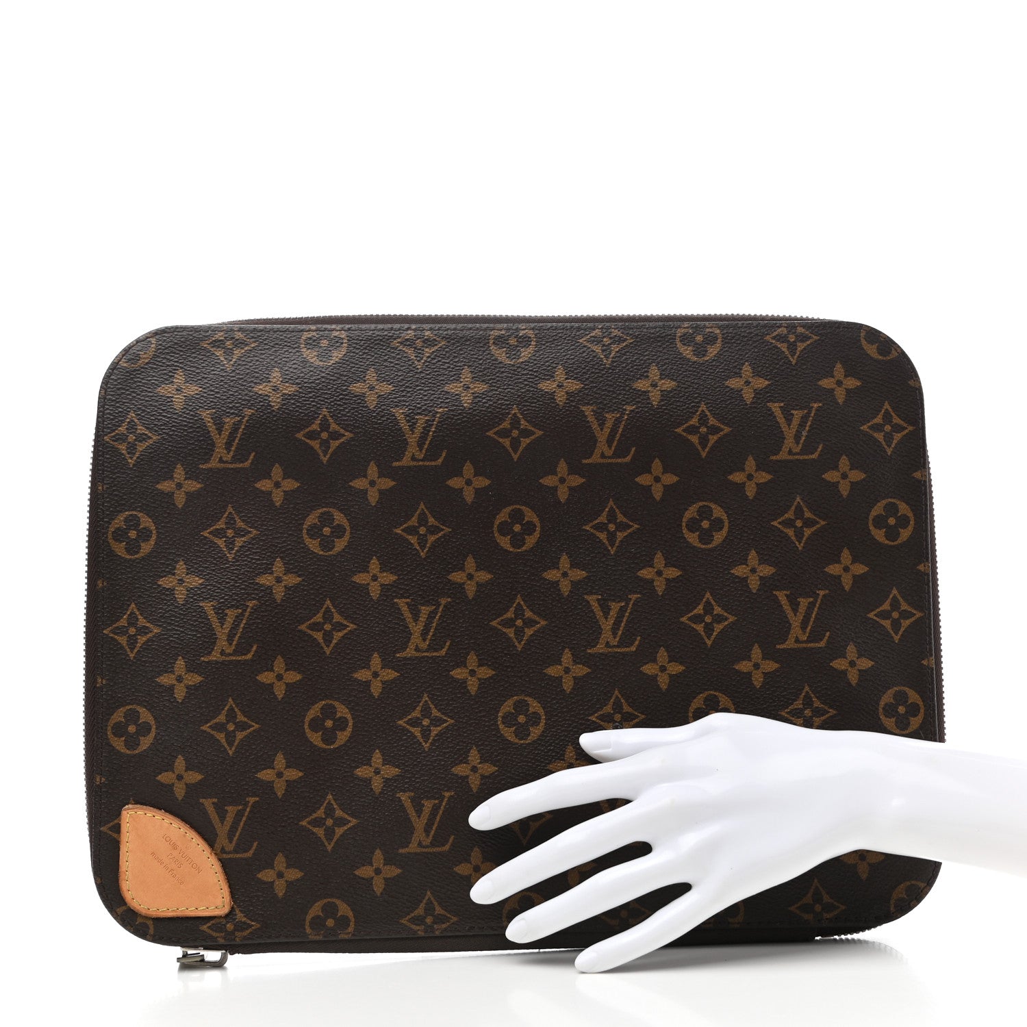 Louis Vuitton Monogram 13 Inch Laptop Sleeve 2 of 8