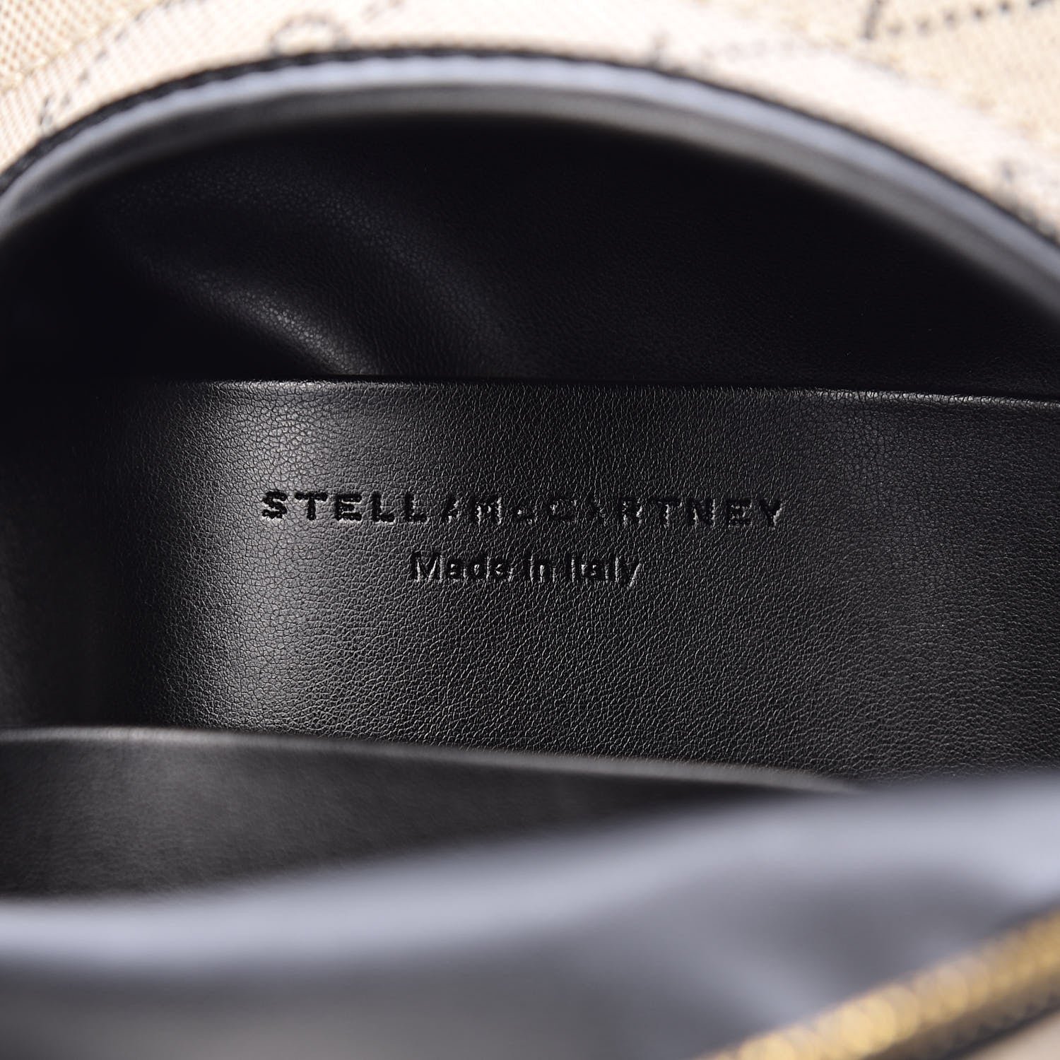 Stella McCartney Canvas Mini Stella Logo Backpack Neutral 6 of 9