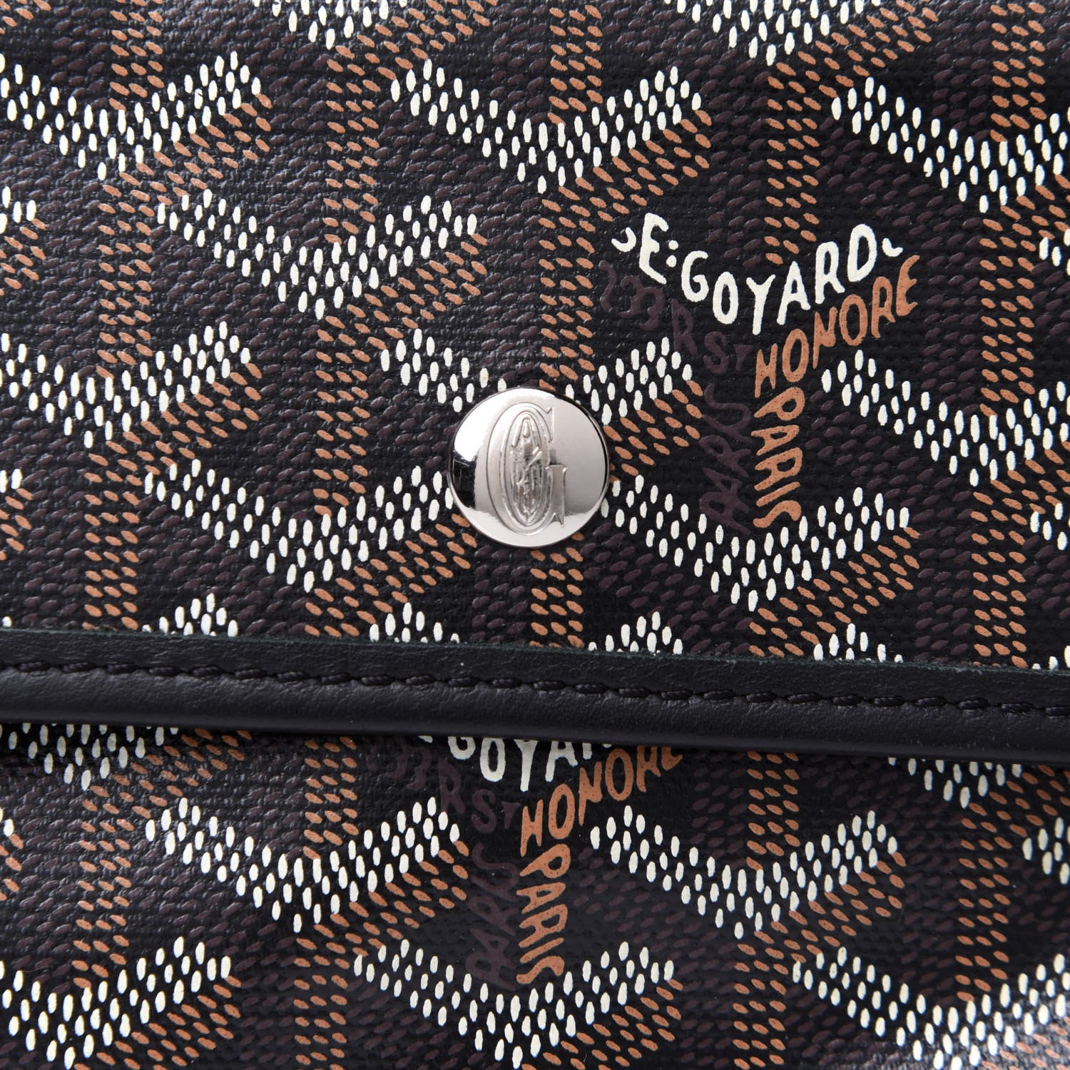 Goyard Goyardine Saint Louis GM Black 6 of 10