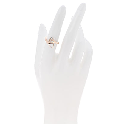 Bulgari 18K Rose Gold Diamond Mother of Pearl Divas' Dream Ring 53 6.5 2 of 6
