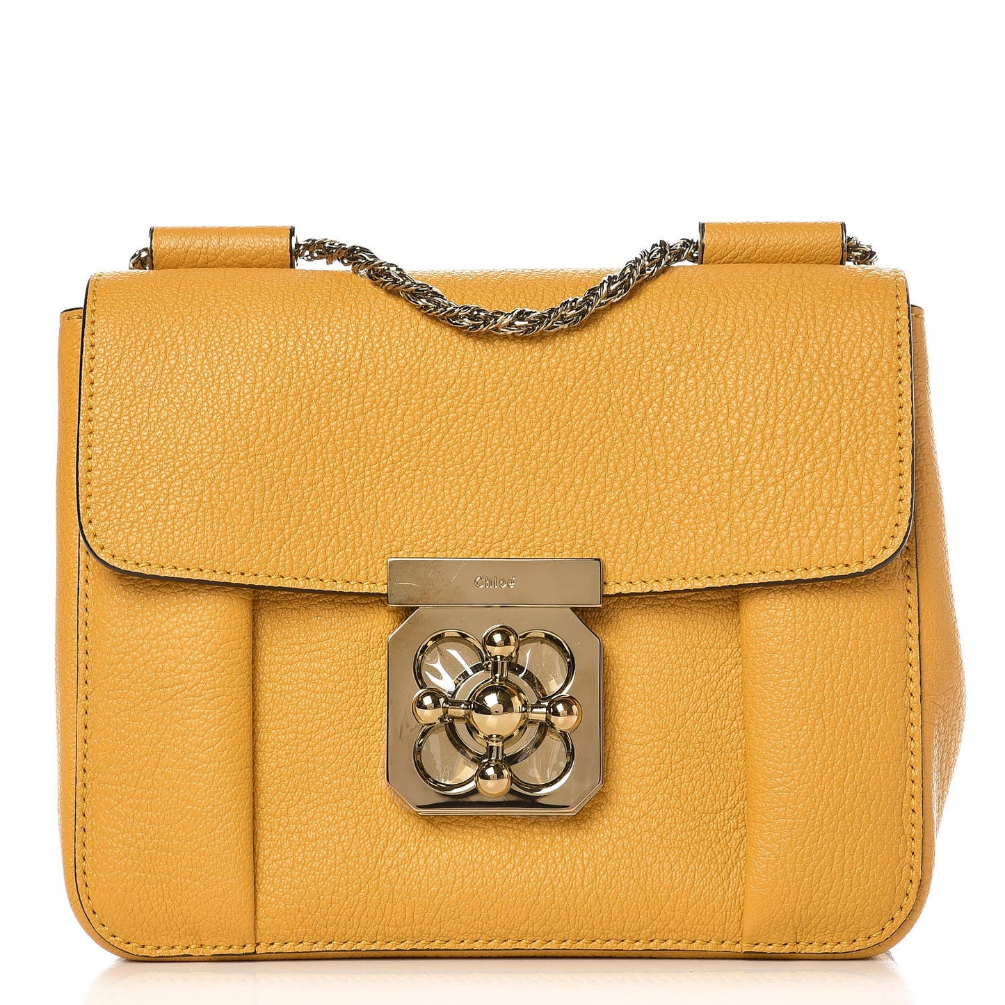 Goatskin Small Elsie Shoulder Bag Sunray