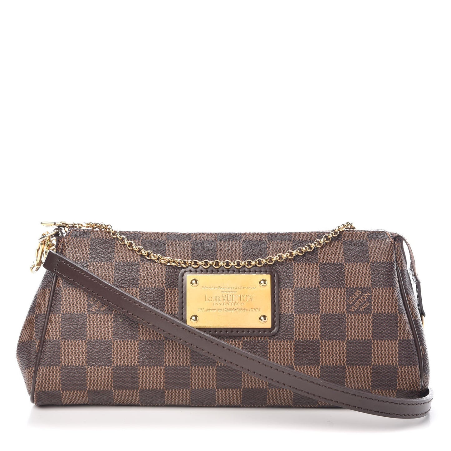 Damier Ebene Eva Clutch