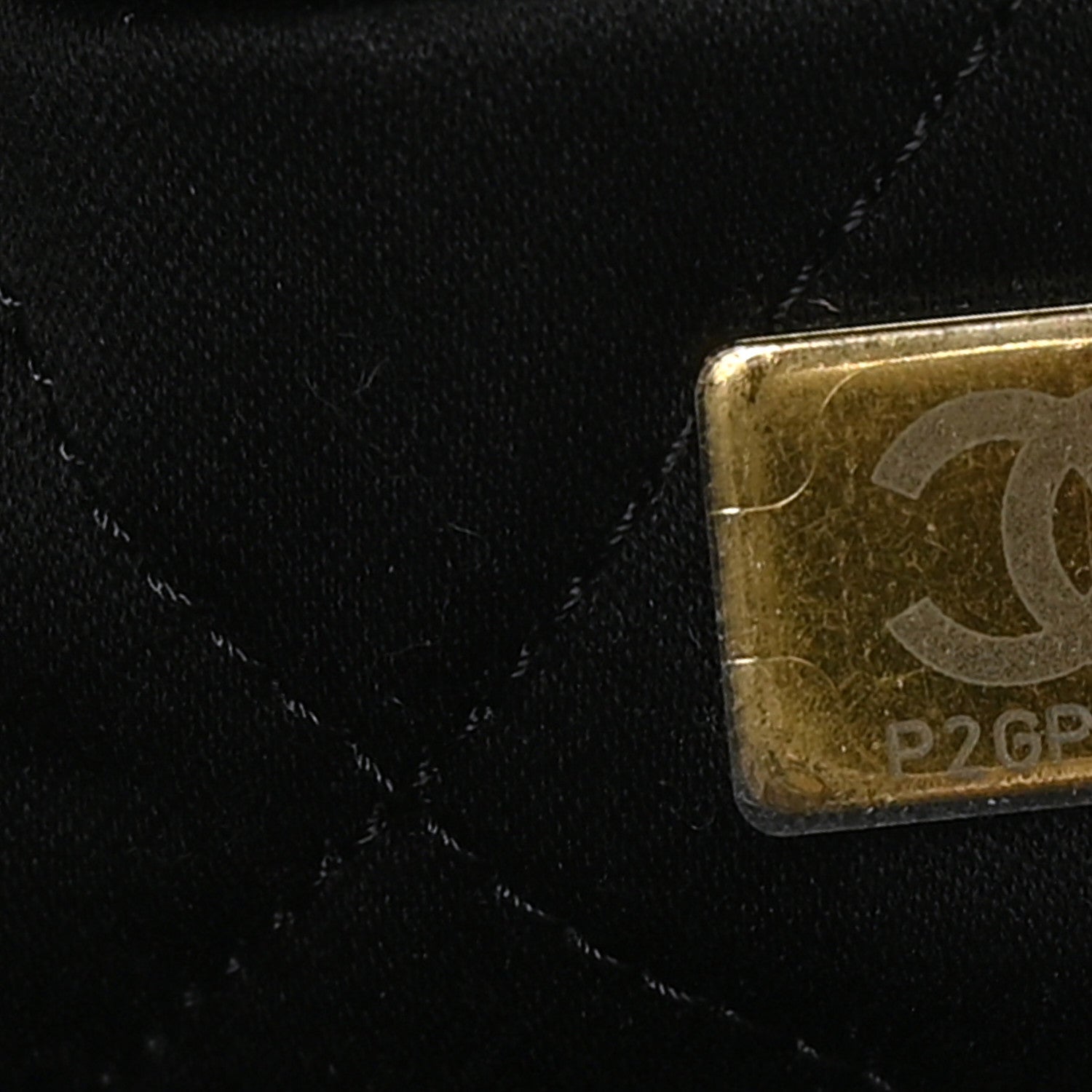 Chanel Shiny Calfskin Quilted Large Chanel 22 Black 9 of 11