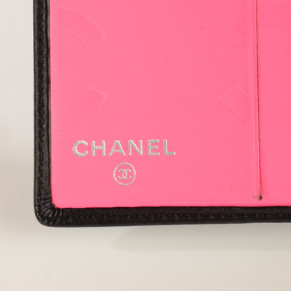 Chanel Calfskin Quilted Cambon Bi-Fold Wallet Black 6 of 9