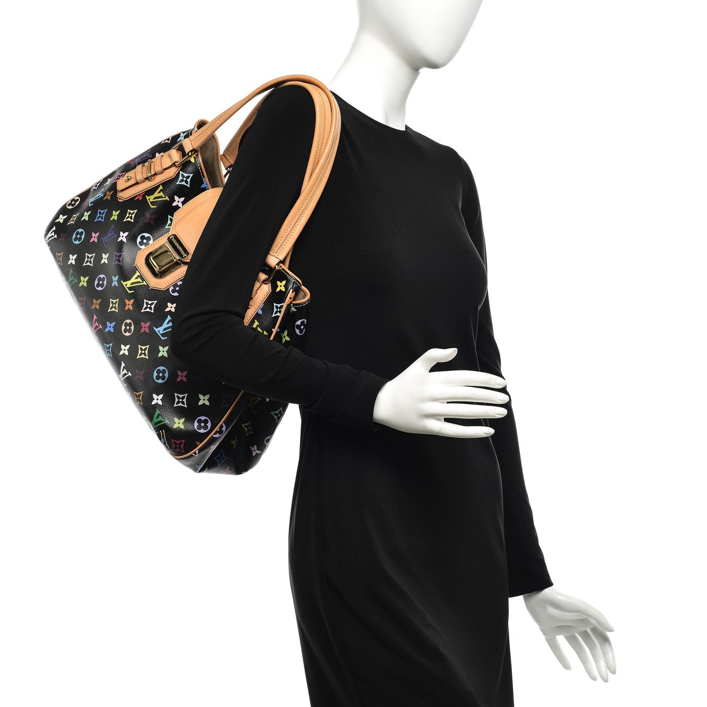 Monogram Multicolor Griet Black