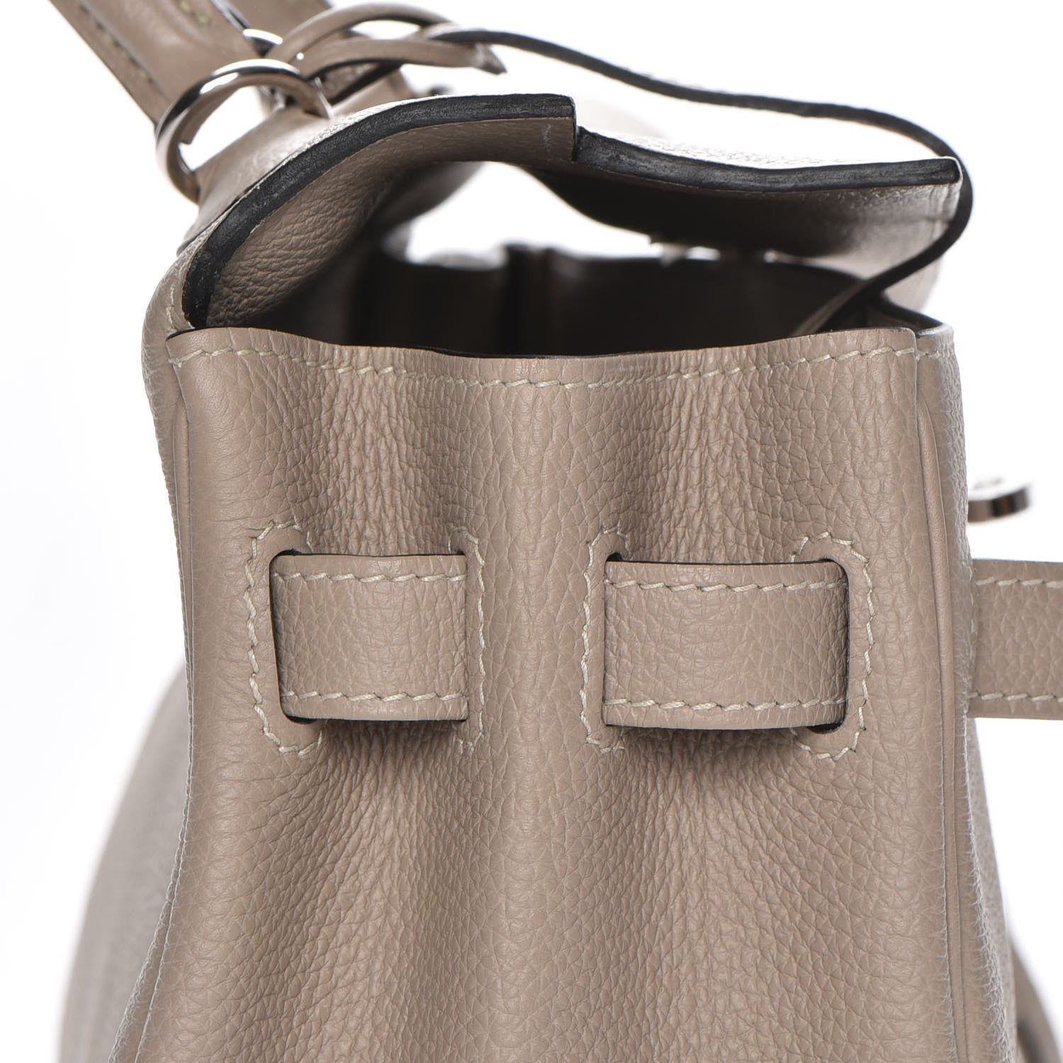 Hermes Togo Kelly Retourne 35 Gris Tourterelle 19 of 32