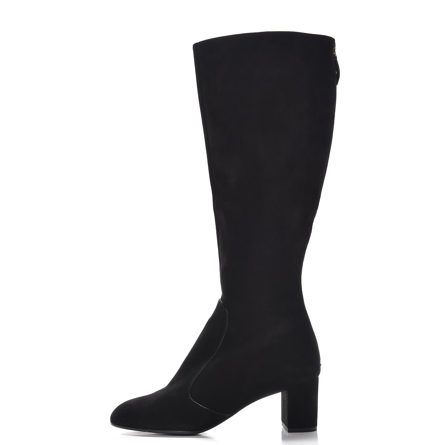 Louis Vuitton Suede Masterclass High Boots 38 Black 1 of 10