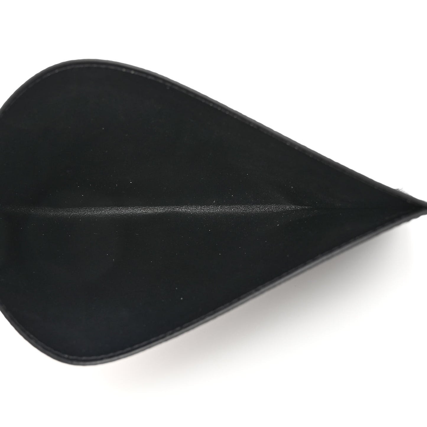 Calfskin Felicie Chain Wallet Card Holder Insert Black
