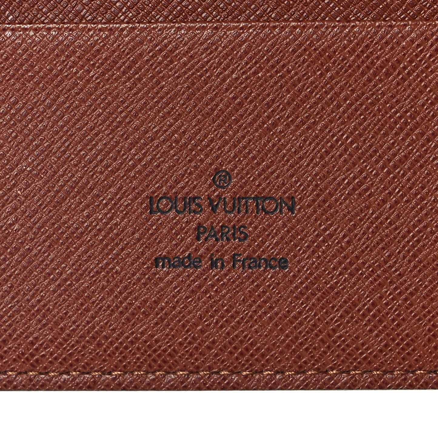 Monogram Large Ring Agenda Cover